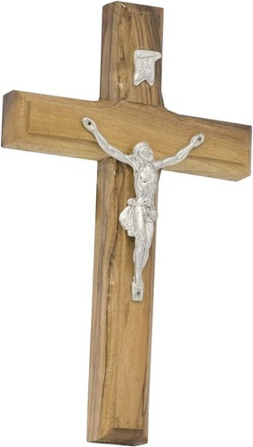 Croce legno ulivo - di,