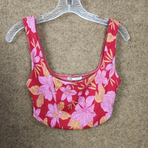Canotta zara maglia jacquard - zara,