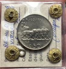 50 Centesimi 1925 Leoni Regno