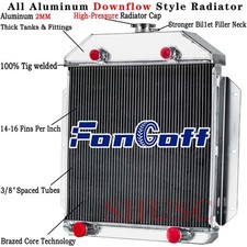 3 Rows Radiator For 1949-1953