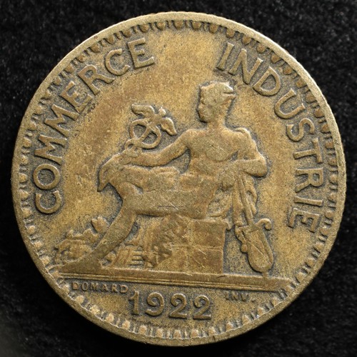 Francia franco 1922 moneta - francia,