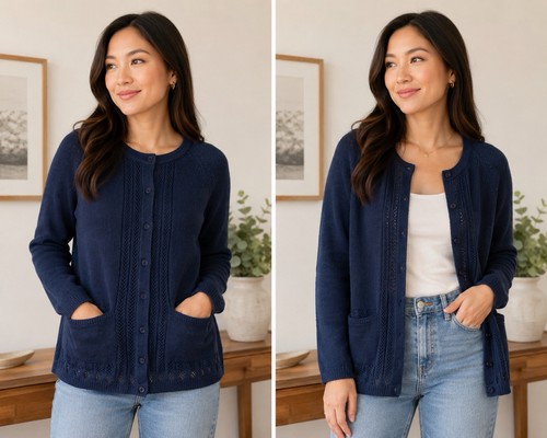 Cardigan nuovo con etichette