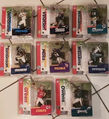 Set mcfarlane nfl - 10,