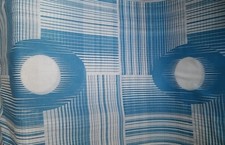 TENDA STOFFA VINTAGE ORIGINALE