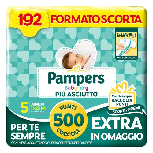 Pampers baby dry junior - baby,