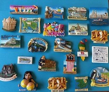 Souvenir fridge magnet - English