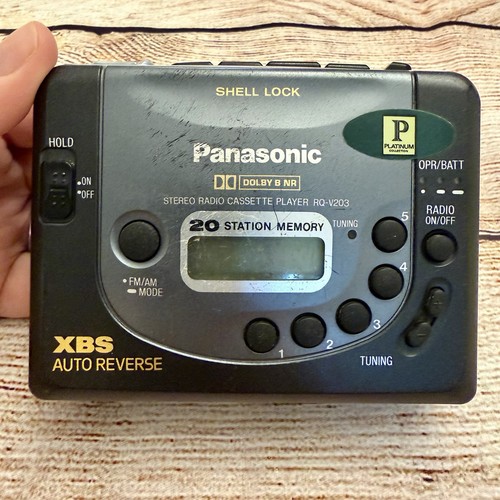 Panasonic v203 radio stereo - panasonic, rq-v203