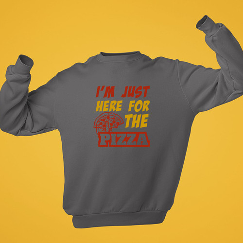 Merch felpa pizza unisex - felpa,