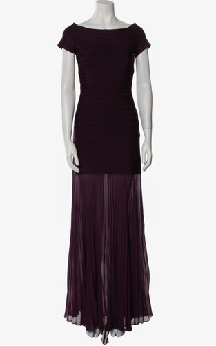 Abito lungo herve leger scollo - herve,