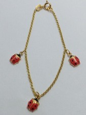Bracciale in oro giallo 750 18