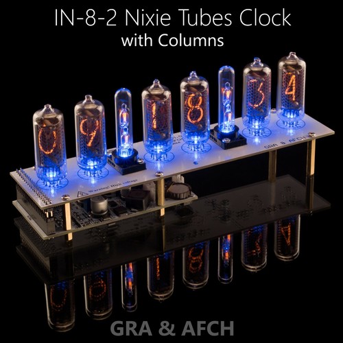 Nixie tubes orologio 8 2 - tubes, in-8-2