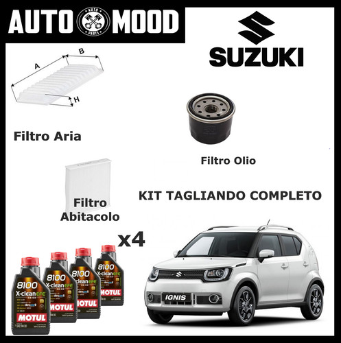 Kit tagliando suzuki - suzuki, iii