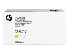 Original HP CE252YC Toner giallo da 7.000 pagine per CP3525, CM3530 + NUOVO +