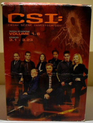 Cofanetto dvd csi las vegas - csi,