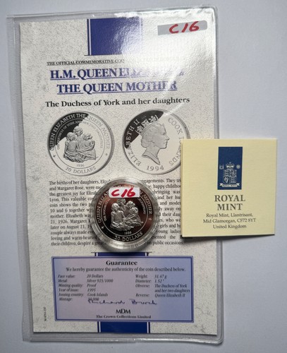 Isole cook 1994 argento proof - argento,