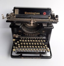 Macchina da scrivere Remington standard n. 31 made in Usa - primi del '900