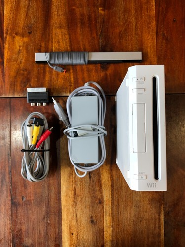 Console nintendo wii bianca - console,