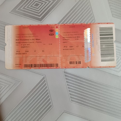 Biglietto fiorentina milan - ",