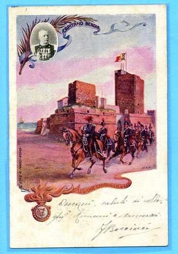 Cartolina legione carabinieri - cartolina,
