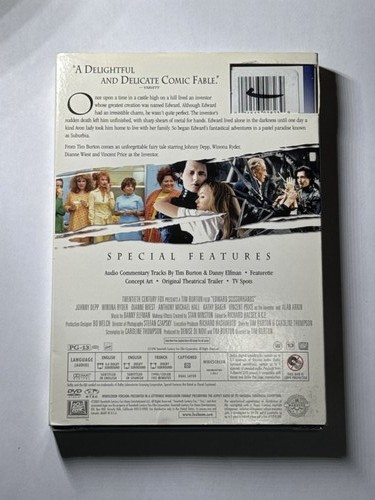 Edward scissorhands dvd - edward,