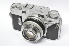 Konica III con obiettivo