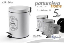 PATTUMIERA A PEDALE BAGNO