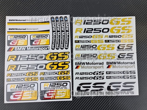 Adesivi moto grafica stickers