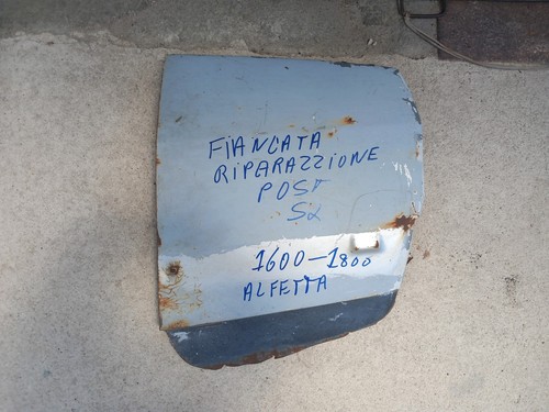 Parafango posteriore - parafango, sx
