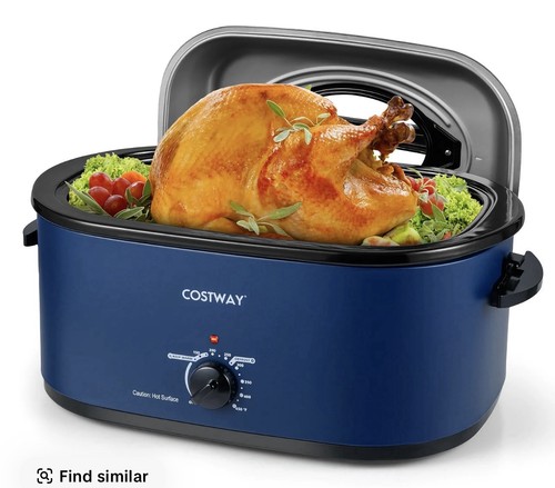 Forno elettrico girarrosto blu - elettrico,