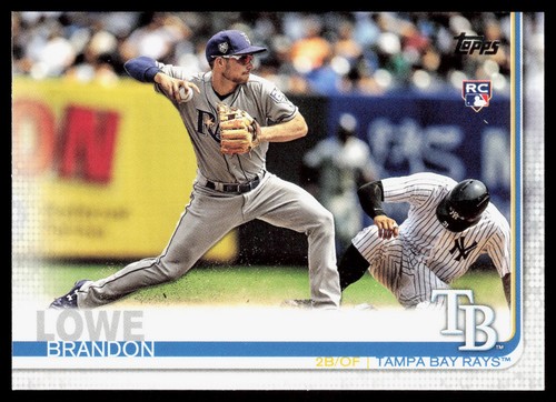2019 topps 114 - brandon, lowe