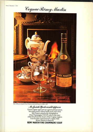 Advert for remy martin fine - for,