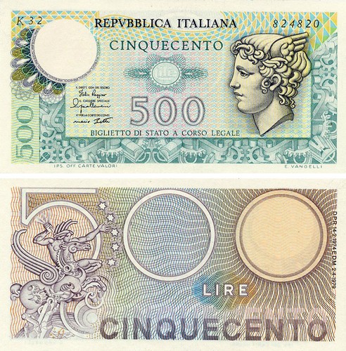 Italia 500 lire 1979 unc - italia,