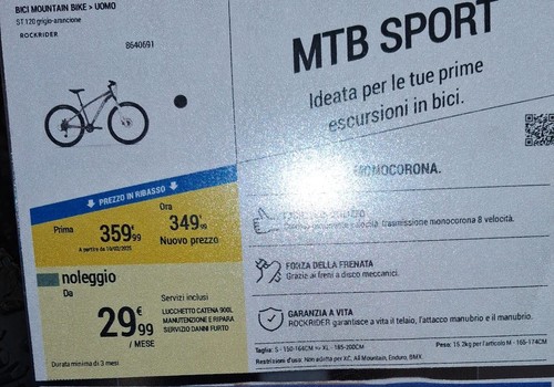 Mtb rockrider 5 - mtb, 27.5