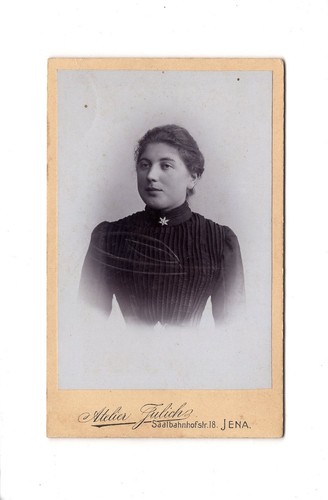 Foto cdv ritratto donna - di,