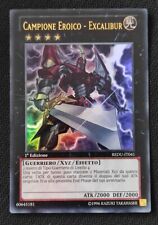Yu-Gi-Oh Campione Eroico Excalibur REDU-IT041 ULTRA RARA ITA Zexal Xyz