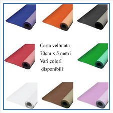 rotolo di carta vellutata in