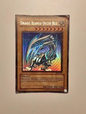 Drago Bianco Occhi Blu -