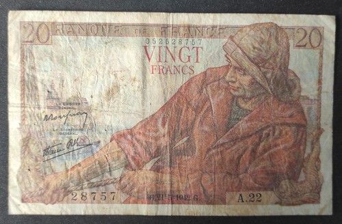 Francia banconota 20 - banconota, da