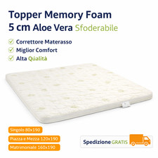 Topper Memory Foam 5cm