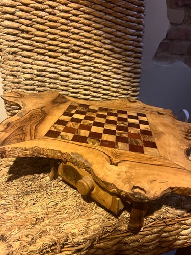 Scacchiera legno ulivo - scacchiera,