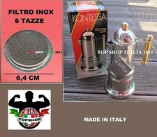 FILTRO 6 TAZZE INOX PER