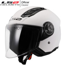 Casco Jet LS2 Airflow 2 Bianco