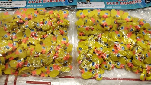 Gomme giallo anatra bomboniere - giallo,
