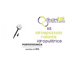 KTRI40329 KIT IDROSPAZZOLA ROTANTE PER IDROPULITRICE PORTOTECNICA