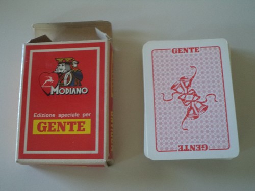 Mazzo carte poker modiano - mazzo,
