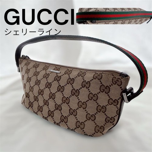 Borsa gucci tela marrone - tela,