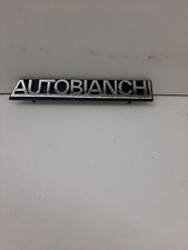 AUTOBIANCHI  LOGO IN METALLO
