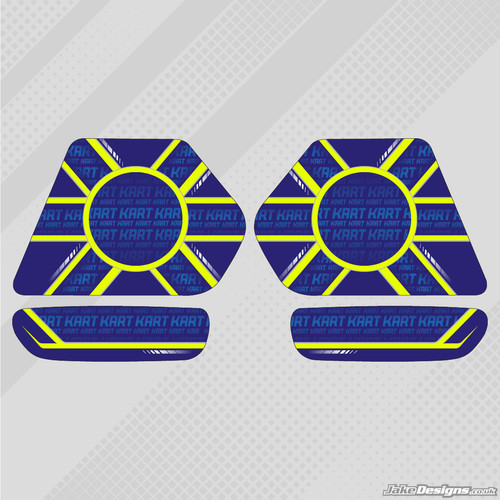 Adesivi serbatoio kart - adesivi,