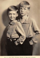 R531) I PRINCIPI ENRICO E MAURIZIO D'ASSIA SAVOIA