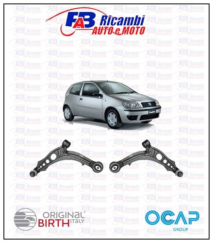 Kit coppia bracci fiat punto - bracci,